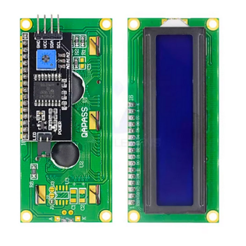 LCD1602A Blue/Green Screen IIC - огляд і ціна Lcd 1602