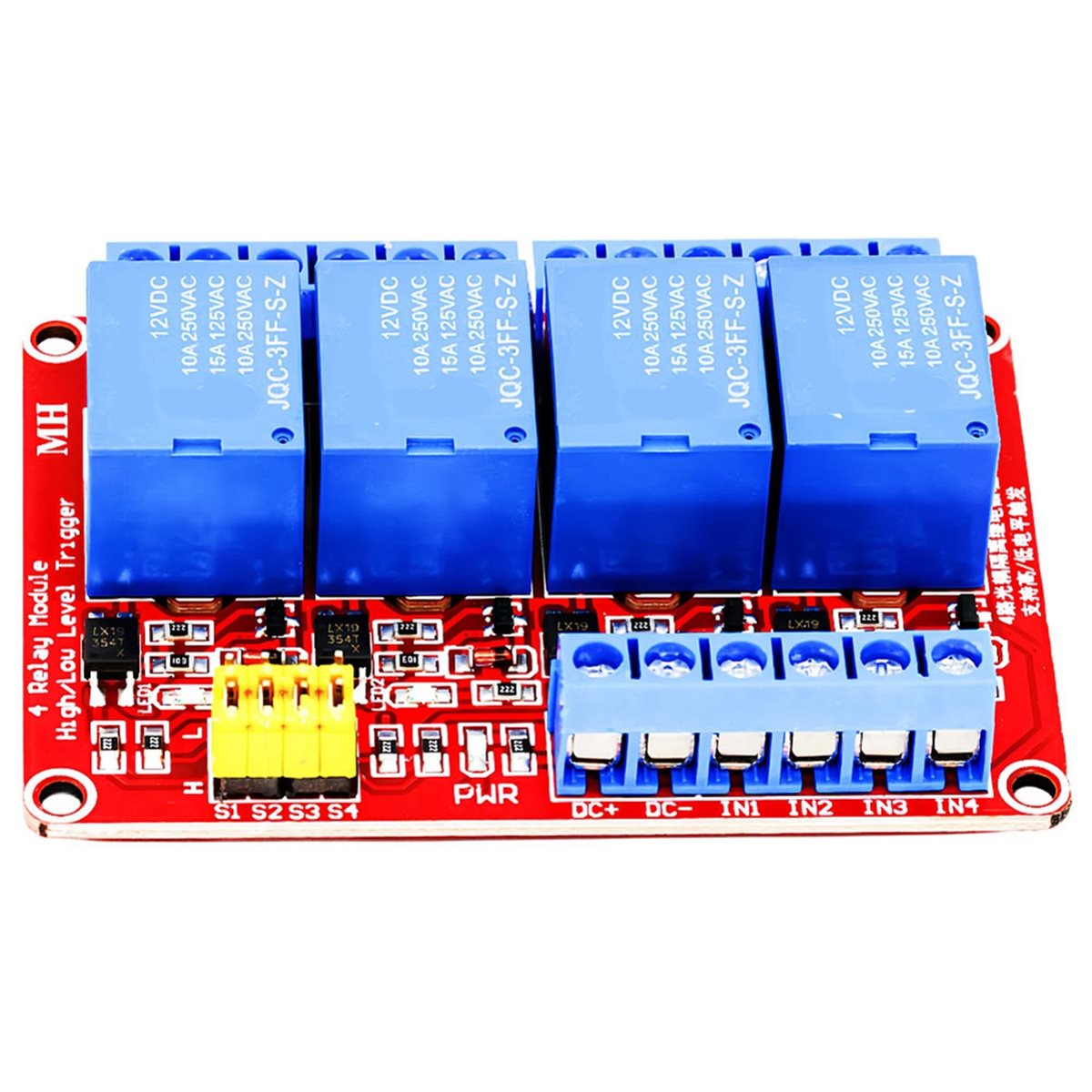 A49T 4 Channel Relay Module 5V - огляд і ціна Relay Module 4 Channel