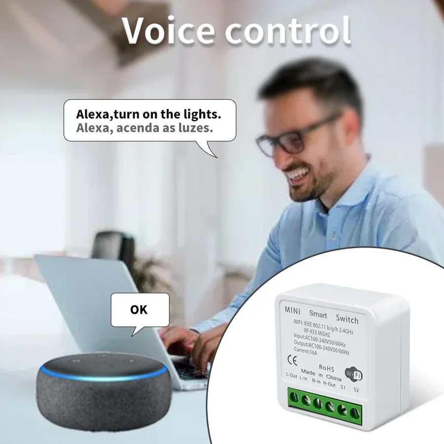 WiFi Smart Switch Module Tuya  - огляд і ціна Ir Remote Module