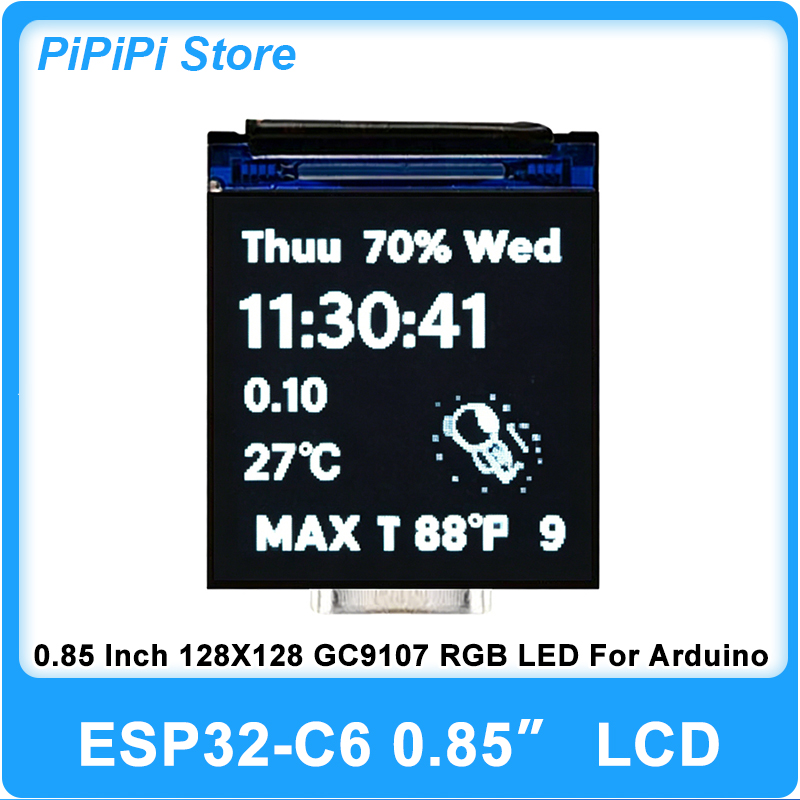 ESP32 C6 0.85 Inch 128X128 IPS - огляд і ціна Sd Card Module