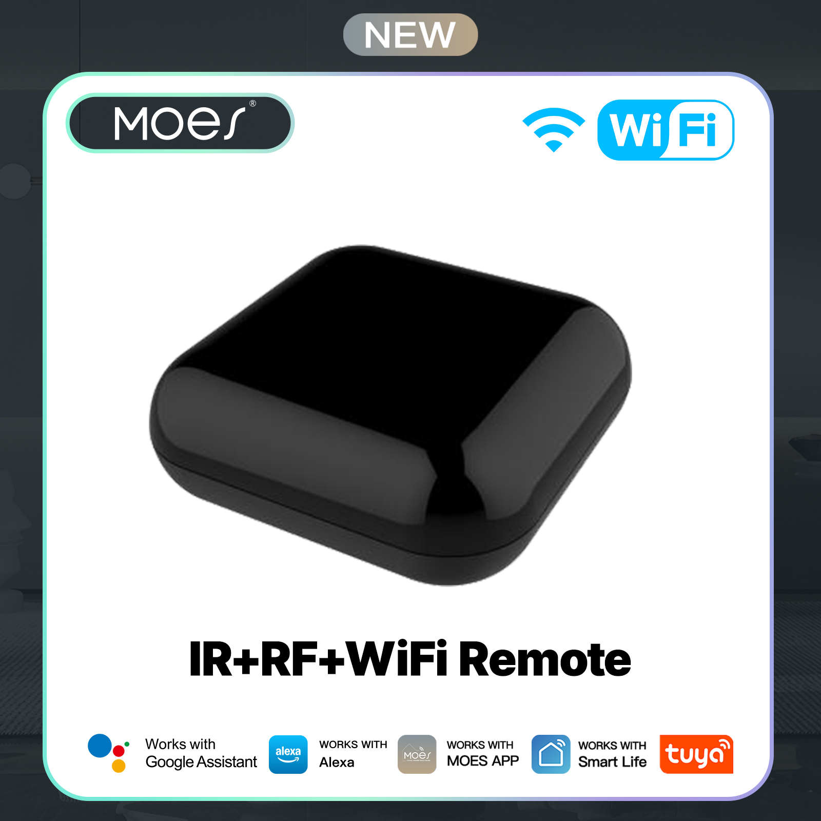MOES Tuya WiFi IR RF Remote fo - огляд і ціна Ir Remote Module