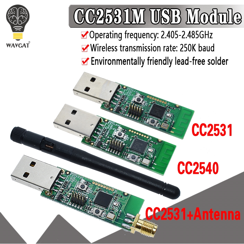Wireless Zigbee CC2531 CC2540  - огляд і ціна Zigbee Cc2531