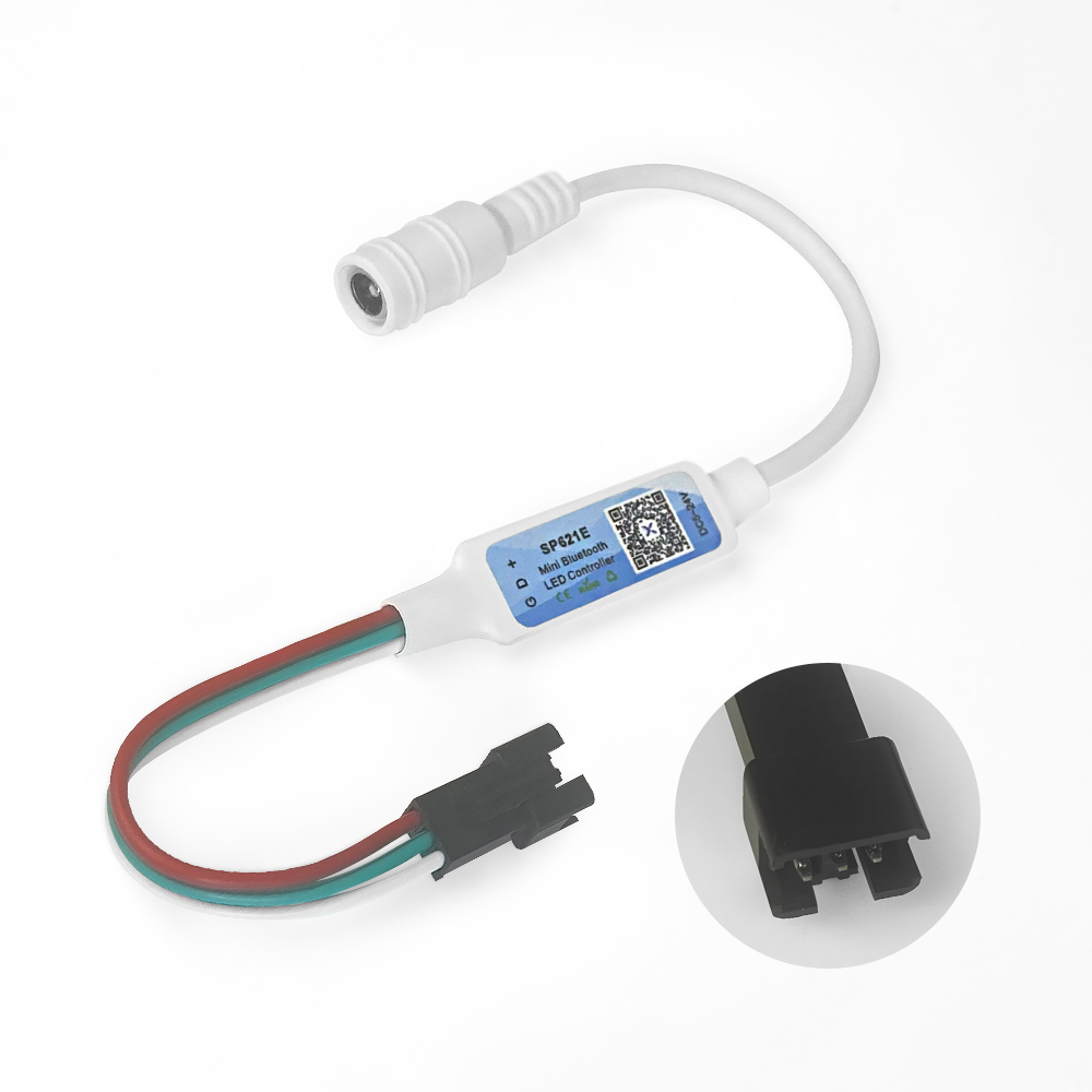 600 Pixel DC 5V 12V 24V SP621E - огляд і ціна Ws2812B Strip 5V