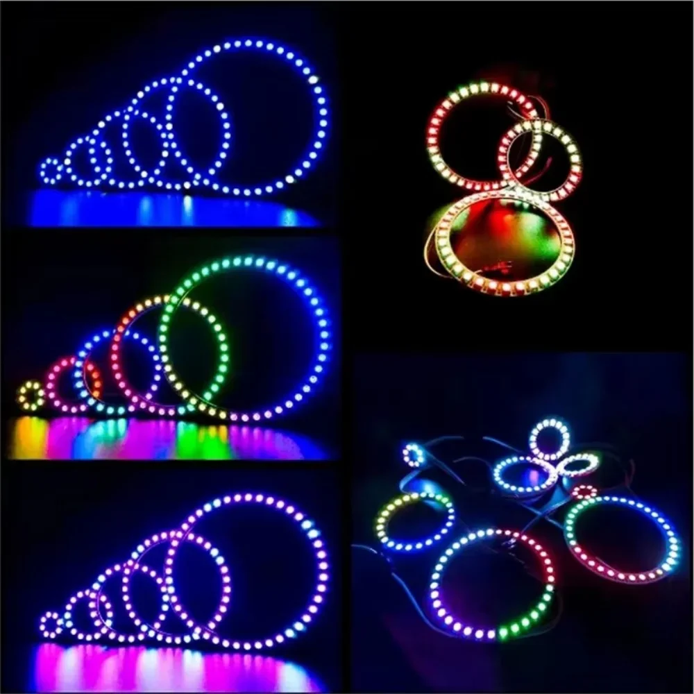 WS2812B LED Ring 8/12/16/24/36 - огляд і ціна Ws2812B Strip 5V