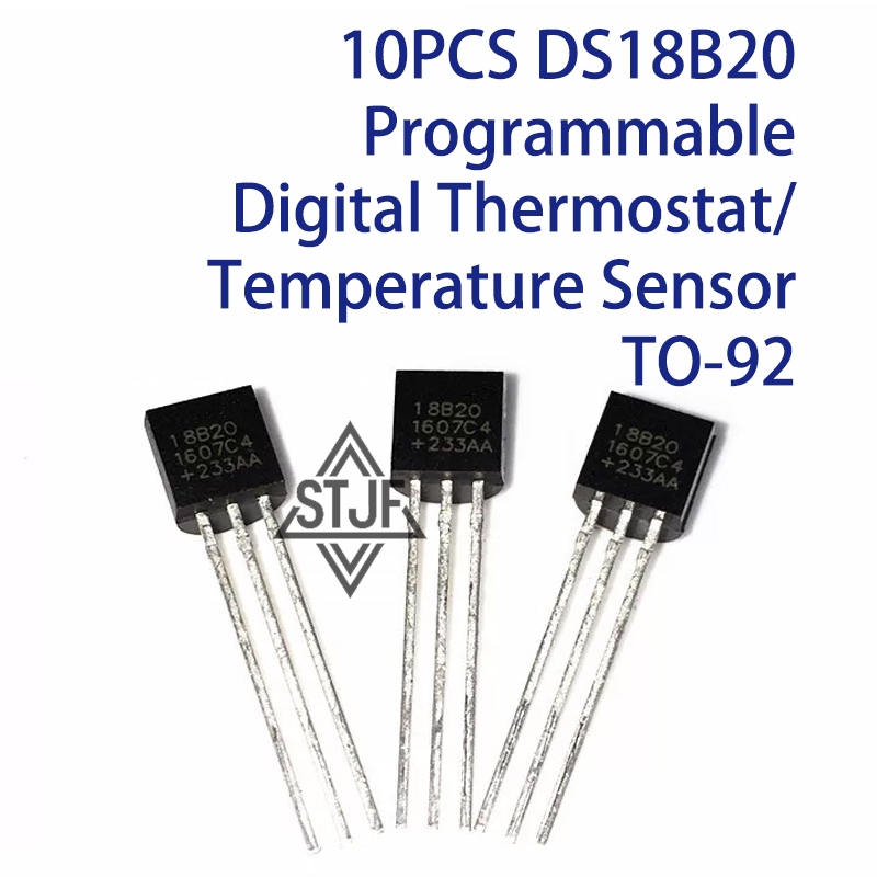 10PCS DS18B20 Programmable Dig - огляд і ціна Ds18B20