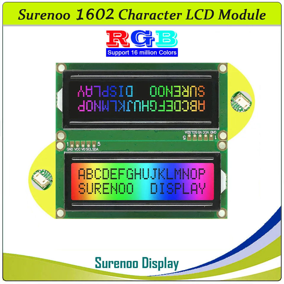 Grove 162 16X2 1602 3.3-5V Ser - огляд і ціна Lcd 1602
