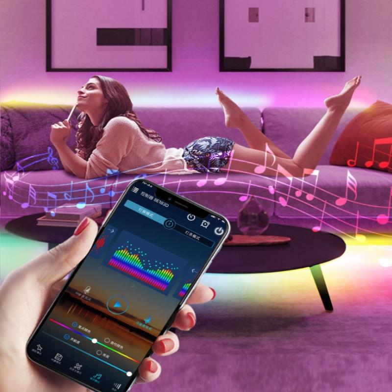 WS2812B Bluetooth Music LED Co - огляд і ціна Ws2812B Strip 5V