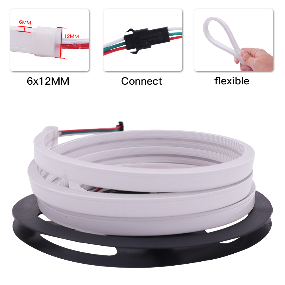 5V WS2812B RGB Neon Light Indi - огляд і ціна Ws2812B Strip 5V