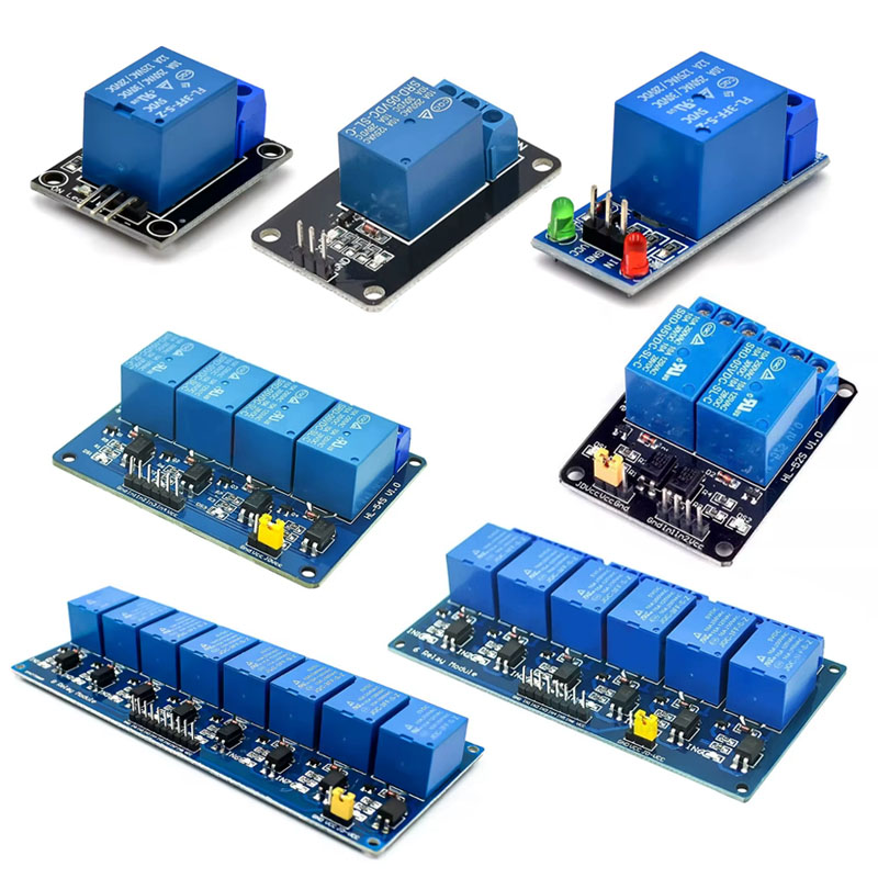 5V 1 2 4 6 8 Channel Relay Mod - огляд і ціна Relay Module 4 Channel