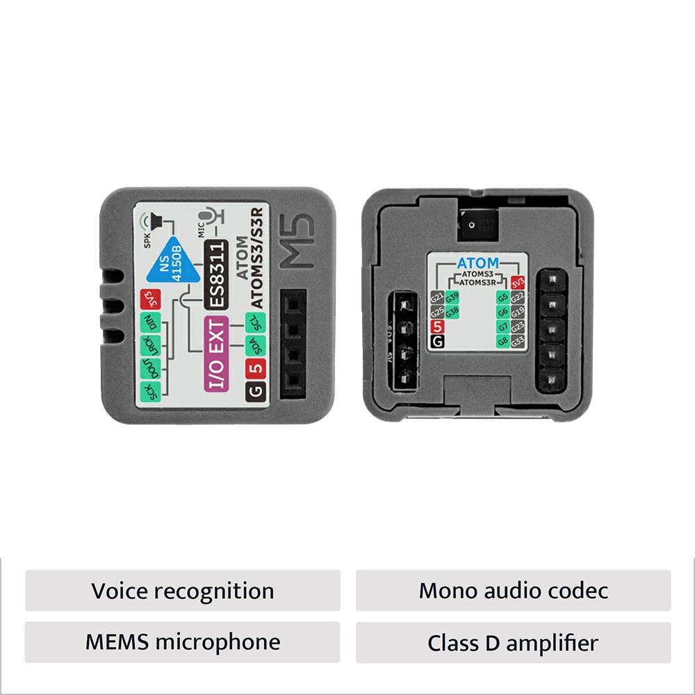 M5Stack Atomic Voice Base ES83 - огляд і ціна Microphone Module
