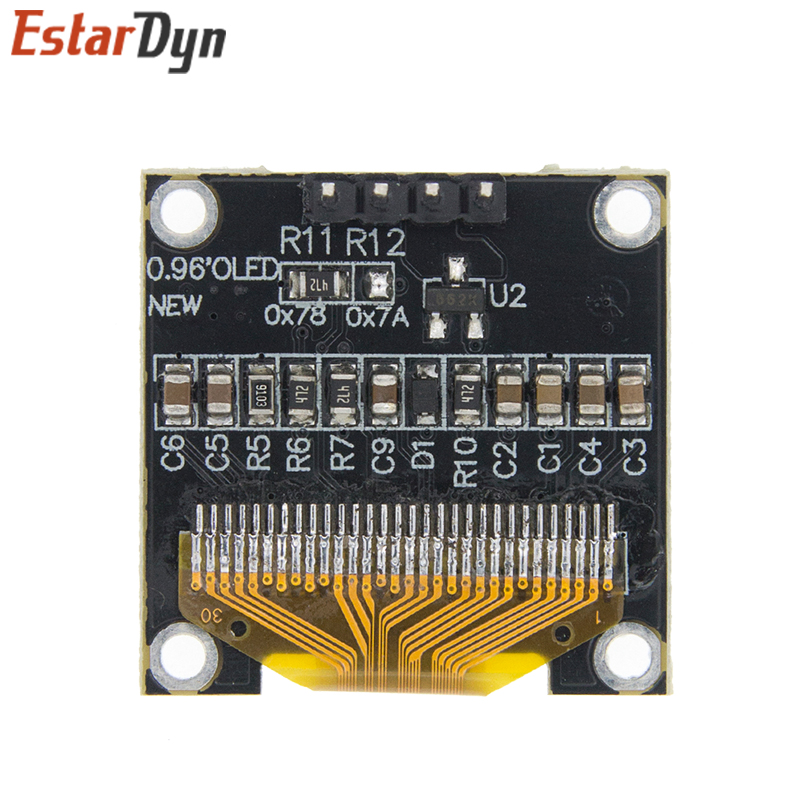 0.96 inch IIC SPI Serial 7/4Pi - огляд і ціна Oled Display 0.96
