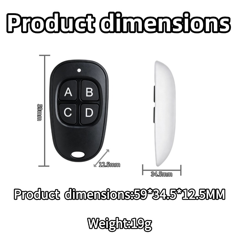 433MHz Universal Wireless Remo - огляд і ціна Relay Module 4 Channel