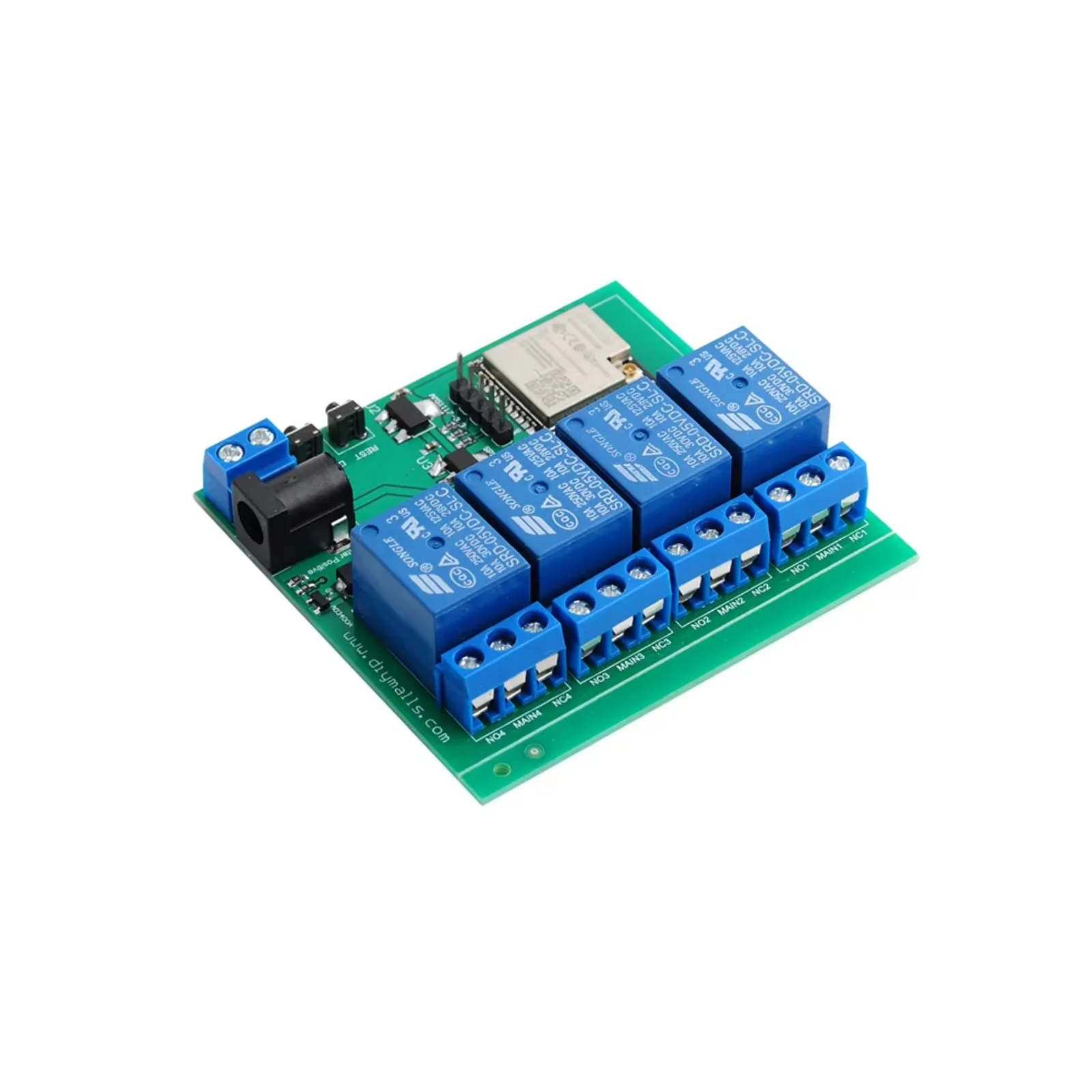 ESP32 4 Channel Wireless Relay - огляд і ціна Relay Module 4 Channel
