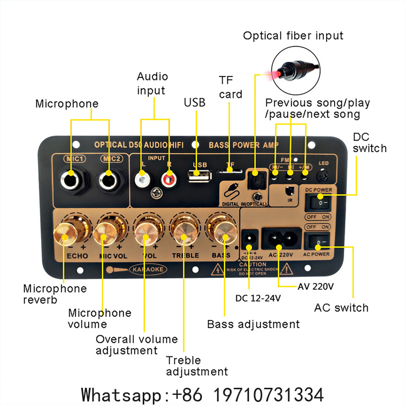Bluetooth Audio Amplifier Boar - огляд і ціна Microphone Module