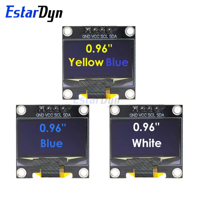 0.96 inch IIC SPI Serial 7/4Pi - огляд і ціна Oled Display 0.96