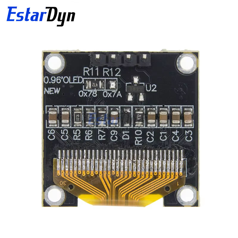 0.96 inch IIC SPI Serial 7/4Pi - огляд і ціна Oled Display 0.96