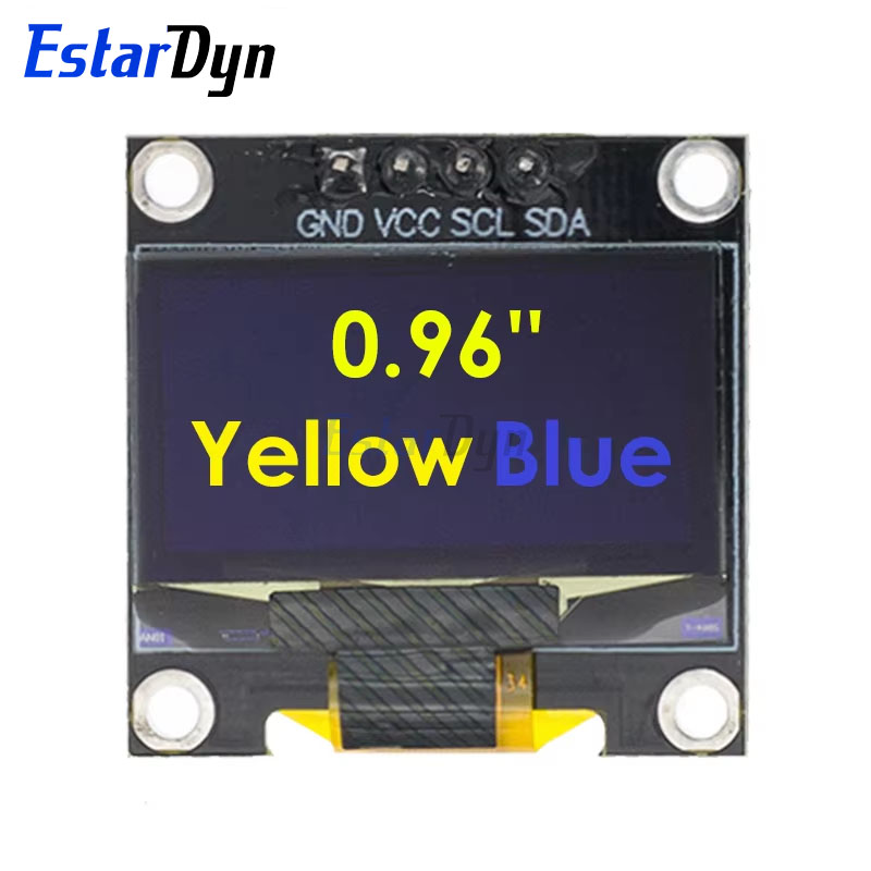 0.96 inch IIC SPI Serial 7/4Pi - огляд і ціна Oled Display 0.96