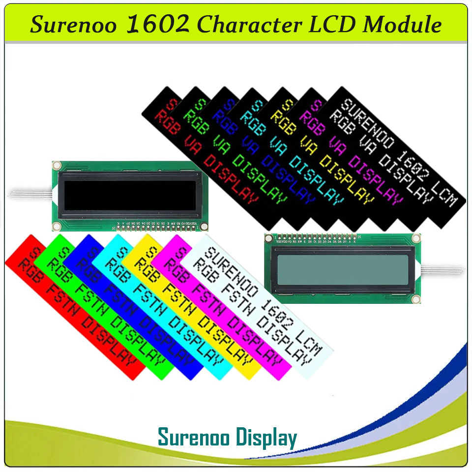 162 16X2 1602 5.0V Character L - огляд і ціна Lcd 1602
