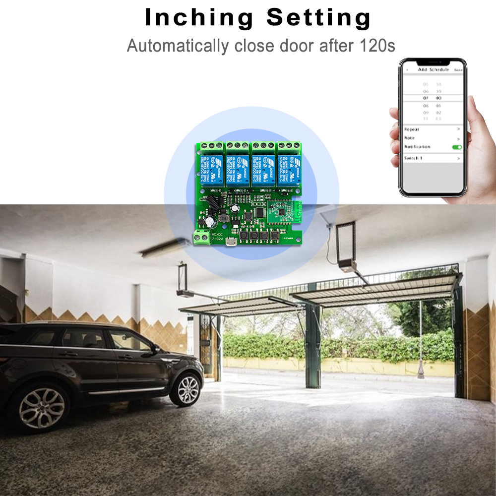 4CH Smart Switch 4 Channel Wif - огляд і ціна Relay Module 4 Channel
