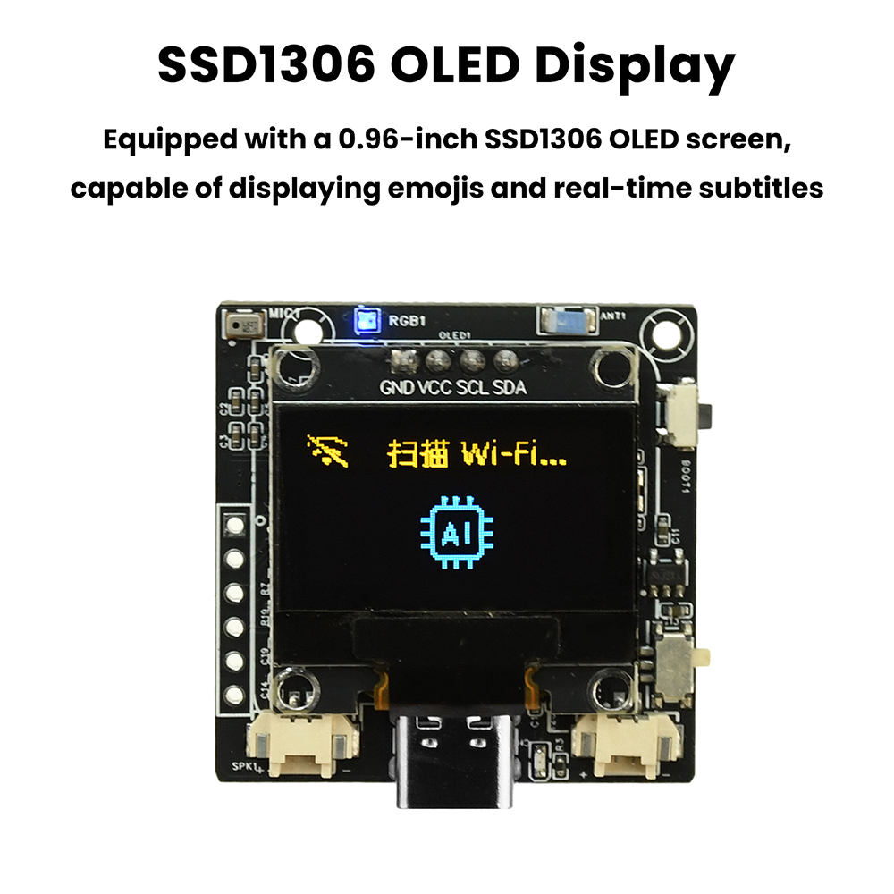 ESP32-C3 0.96-inch OLED Displa - огляд і ціна Oled Display 0.96