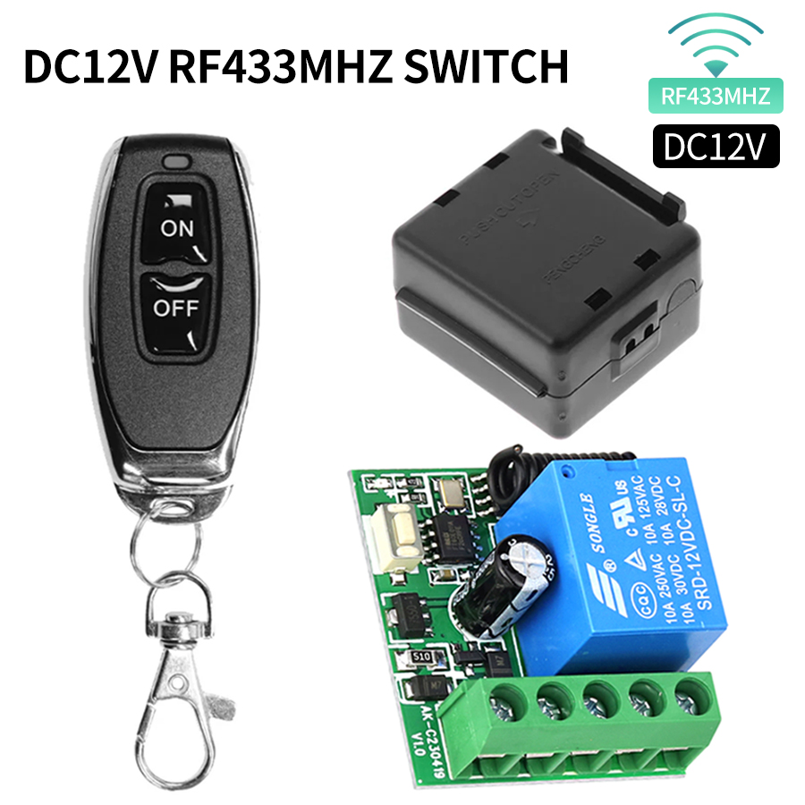 433MHz DIY Wireless Switch DC1 - огляд і ціна Ir Remote Module