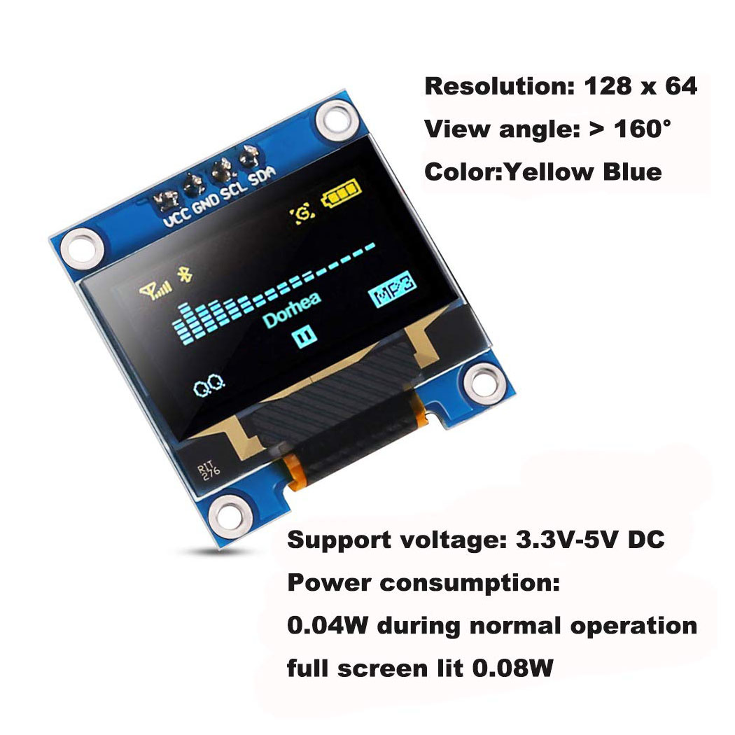 0.96’’ OLED Display Module 128 - огляд і ціна Oled Display 0.96