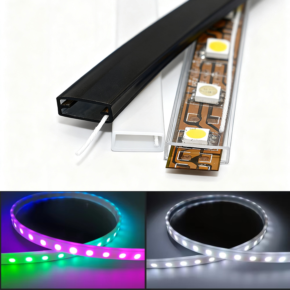 Flexible LED Silicone Tube 0.5 - огляд і ціна Ws2812B Strip 5V