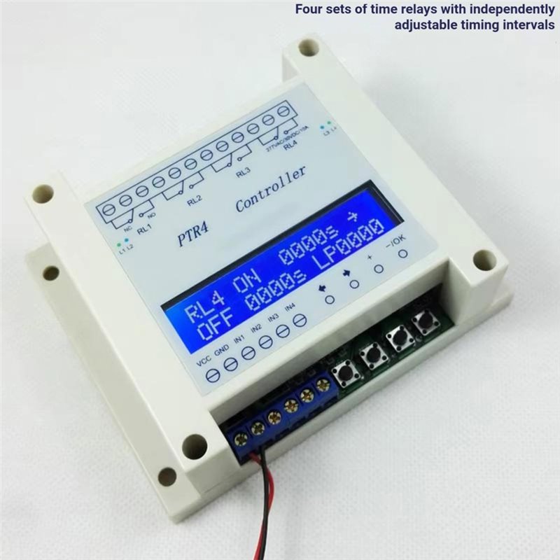 PTR4-IND DC6-40V 4-Channel Pro - огляд і ціна Relay Module 4 Channel