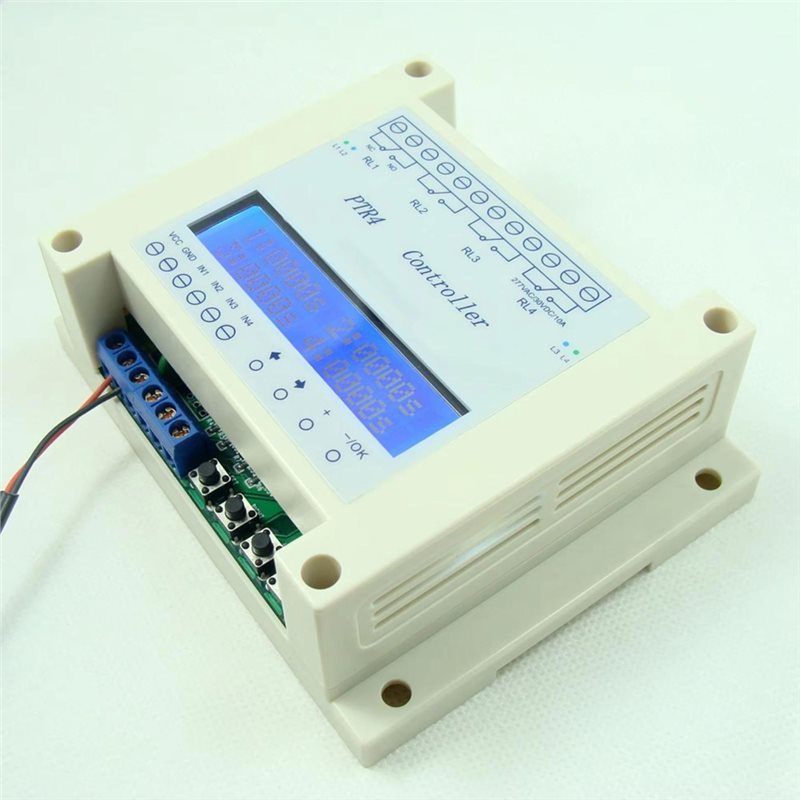 PTR4-IND DC6-40V 4-Channel Pro - огляд і ціна Relay Module 4 Channel