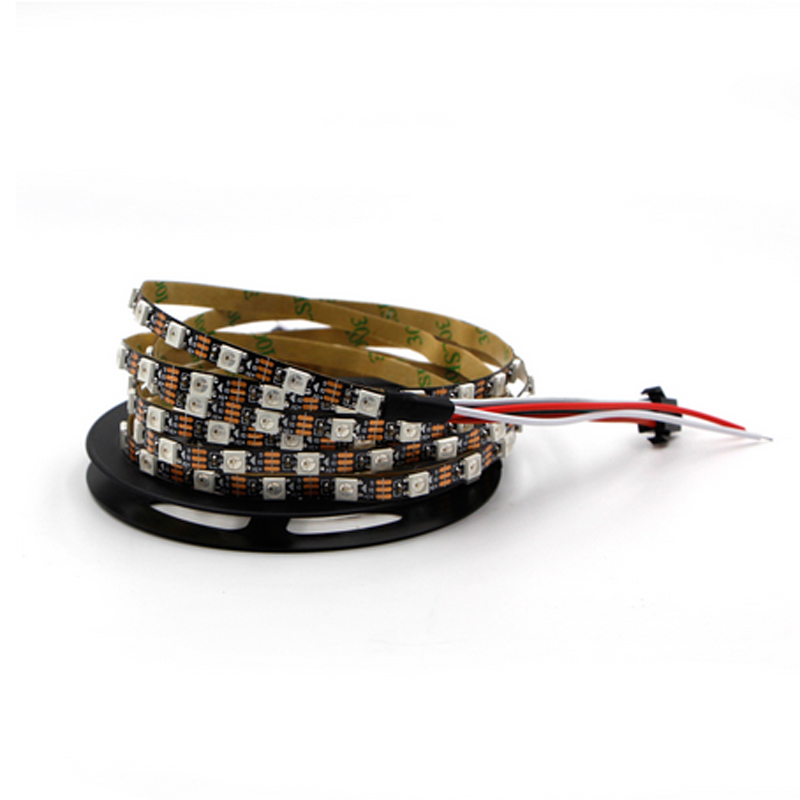 DC5V WS2812b RGBIC 7MM SMD 353 - огляд і ціна Ws2812B Strip 5V
