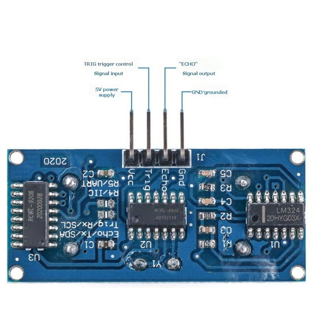 6PCS HC-SR04 Ultrasonic Sensor - огляд і ціна Ultrasonic Sensor Hc-Sr04