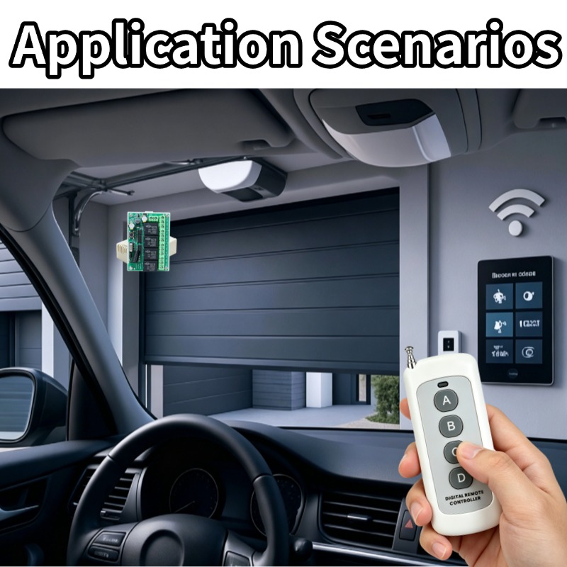 Universal Wireless Remote Cont - огляд і ціна Relay Module 4 Channel