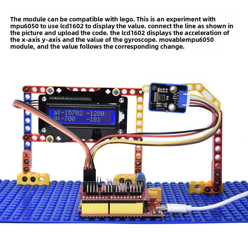 MPU6050 Six Axis Sensor Module - огляд і ціна Mpu6050