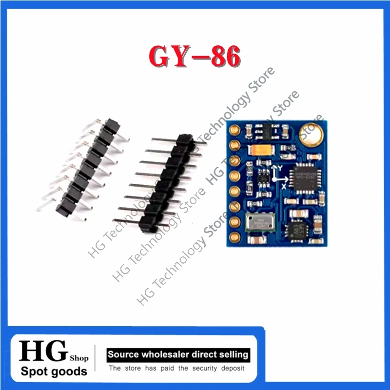GY-86 10DOF MS5611 HMC5883L MP - огляд і ціна Mpu6050